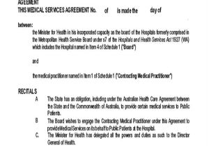 Medical Billing Contract Template Yearly Contract Templates 7 Free Word Pdf format
