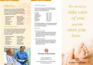 Medical Office Brochure Templates Free Indesign Templates Brochure and Menu Designfreebies
