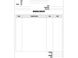 Medical Receipt Template In Printable format Medical Receipt Template 7 Free Sample Example format