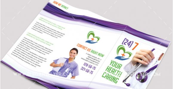 Medical Tri Fold Brochure Templates for Free Download Medical Free Tri Fold Psd Brochure Template