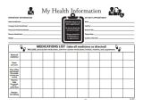 Medicine Calendar Template 8 Medical Schedule Template Doc Pdf Free Premium