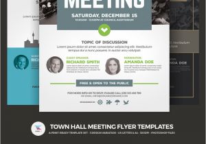 Meeting Flyer Template Free town Hall Meeting Flyer Psd Template 66046