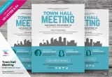 Meeting Flyer Template Free town Hall Meeting Flyer Vol 02 Flyer Templates