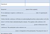 Meeting Rfp Template Proposal Template for Conference Example Of Conference