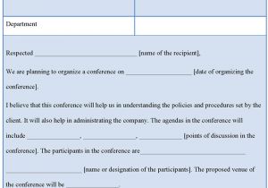 Meeting Rfp Template Proposal Template for Conference Example Of Conference