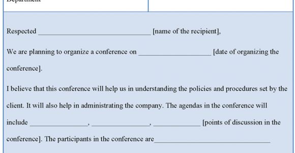 Meeting Rfp Template Proposal Template for Conference Example Of Conference