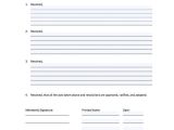 Members Resolution Template Pin Bank withdrawal form On Pinterest