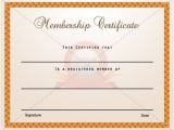 Membership Certificates Templates 15 Best Membership Certificate Template Images On