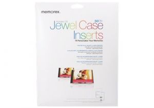 Memorex Dvd Inserts Template Macmall Memorex Labelmaker Jewel Case Insert 50 Pack