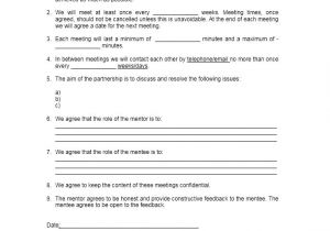 Mentor Contract Template 40 Free Partnership Agreement Templates Business General