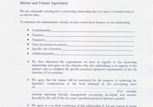 Mentor Contract Template Mentoring Agreement form Jpg aspx