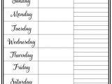 Menu for the Week Template Weekly Meal Plan Printable Week 9 All Time Favorite