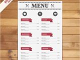 Menu with Pictures Template 50 Free Food Restaurant Menu Templates Xdesigns