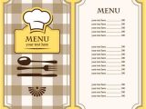 Menu with Pictures Template Free Restaurant Menu Template Free Eps File Set Of Cafe