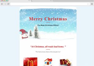 Merry Christmas Email Template to Colleagues Christmas Email Responsive Christmas Email Template