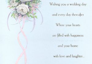 Message for Gift Card Wedding Wedding Day Wishes Card Amazon Co Uk Kitchen Home