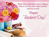 Message for Teachers Day Card English 2020 Happy Teachers Day Quotes Wishes Sms Greetings & Dp