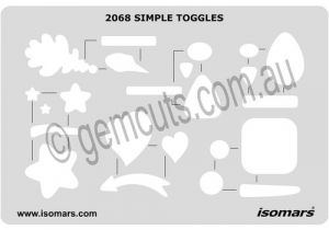 Metal Clay Templates Metal Clay Design Template Simple Shapes