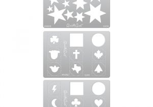 Metal Clay Templates Quikart Metal Clay Template Set Stars and Special Shapes
