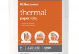 Miami Dade Easy Card Prices Office Depot thermal Paper Rolls 2 14 X 85 White Pack Of 9