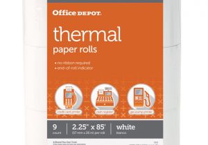 Miami Dade Easy Card Prices Office Depot thermal Paper Rolls 2 14 X 85 White Pack Of 9