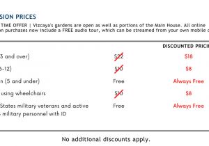 Miami Dade Easy Card Prices Welcome Back Vizcaya