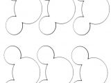 Mickey Mouse Head Shape Template 6 Best Images Of Mickey Mouse Head Template Mickey Mouse