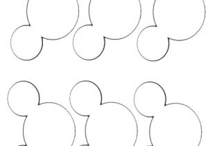 Mickey Mouse Head Shape Template 6 Best Images Of Mickey Mouse Head Template Mickey Mouse