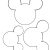 Mickey Mouse Head Shape Template Diy Mickey Garland Decoration Our Homemade Life