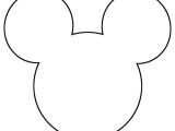 Mickey Mouse Head Shape Template Free Printable Mickey Mouse Silhouette Google Search