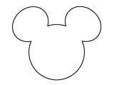 Mickey Mouse Head Shape Template Frugal but Fabulous Family Disney Vacations
