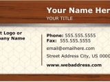 Microsoft Business Card Template Elements Of Business Card Design Business Card Templates
