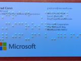 Microsoft Business Card Template My Braille Business Cards My Grandfather Dziadzi and