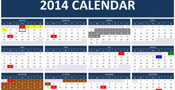 Microsoft Excel Calendar Templates 2014 2014 Calendar Template Excel Great Printable Calendars