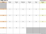 Microsoft Office 2013 Calendar Template July 2013 Calendar Template Doliquid