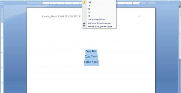 Microsoft Office Apa 6th Edition Template Microsoft Office Apa 6th Edition Template