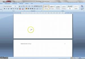 Microsoft Office Apa 6th Edition Template Microsoft Word 2007 Apa 6th Edition Template