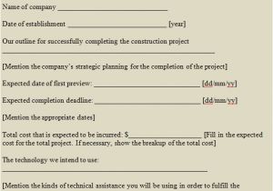 Microsoft Office Bid Proposal Templates Construction Bid Proposal Template Microsoft Excel Templates