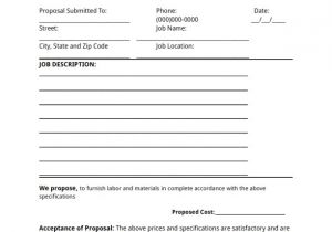 Microsoft Office Bid Proposal Templates Free Proposal Template Cyberuse