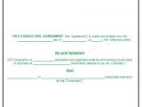 Microsoft Office Contract Template Consulting Agreement Template Free