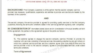 Microsoft Office Contract Template Microsoft Office Templatesservice Agreement Template