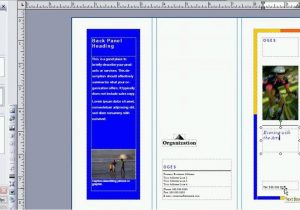 Microsoft Office Publisher Templates for Brochures How to Create A Brochure In Microsoft Publisher