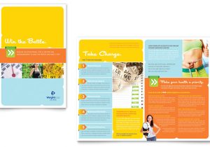 Microsoft Office Publisher Templates for Brochures Weight Loss Clinic Brochure Template Word Publisher