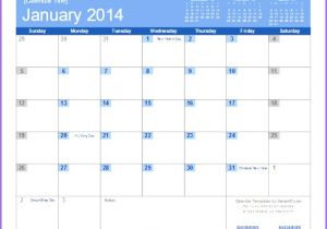 Microsoft Office Templates Calendar 2014 8 Microsoft Excel Calendar Templates 2014 Exceltemplates