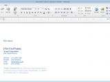 Microsoft Outlook Email Signature Template Creating An Outlook Signature App