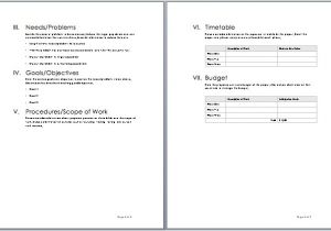 Microsoft Word 2013 Proposal Templates 20 Free Project Proposal Template Ms Word Pdf Docx