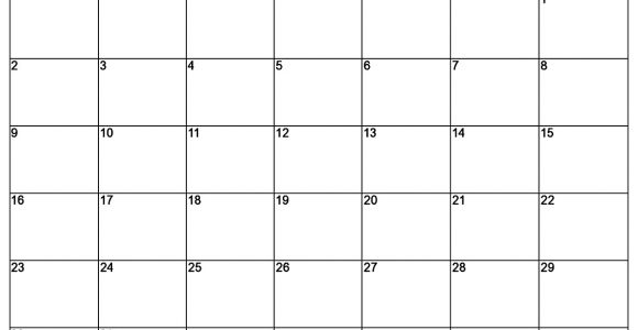 Microsoft Word 2015 Calendar Template Monthly Microsoft Word 2015 Monthly Calendar Template Printable