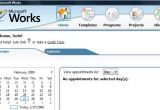 Microsoft Works Calendar Template Ms Works Tech for Everyone