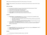Middle School Student Resume 9 10 Sample Resume for Middle School Students