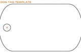 Military Dog Tag Template Dog Tag Templates Find Word Templates